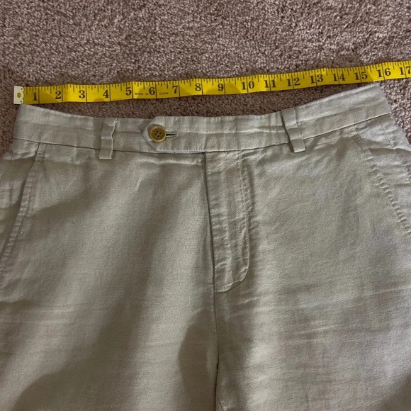 Brooks Brothers Khaki Bermuda Shorts, W30 - Picture 4 of 11